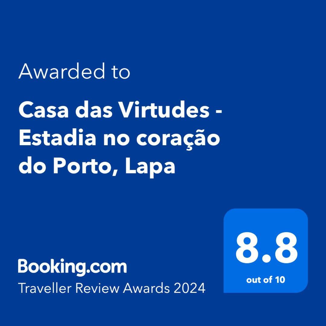 Casa Das Virtudes - Estadia No Coracao Do Porto, Lapa Villa Esterno foto